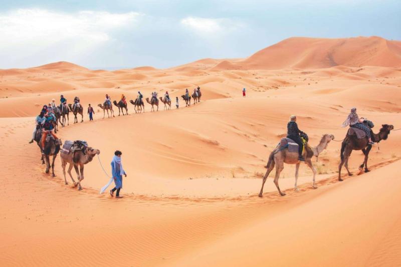 Emozionante spedizione condivisa, viaggio nel deserto di 3 giorni a Merzouga