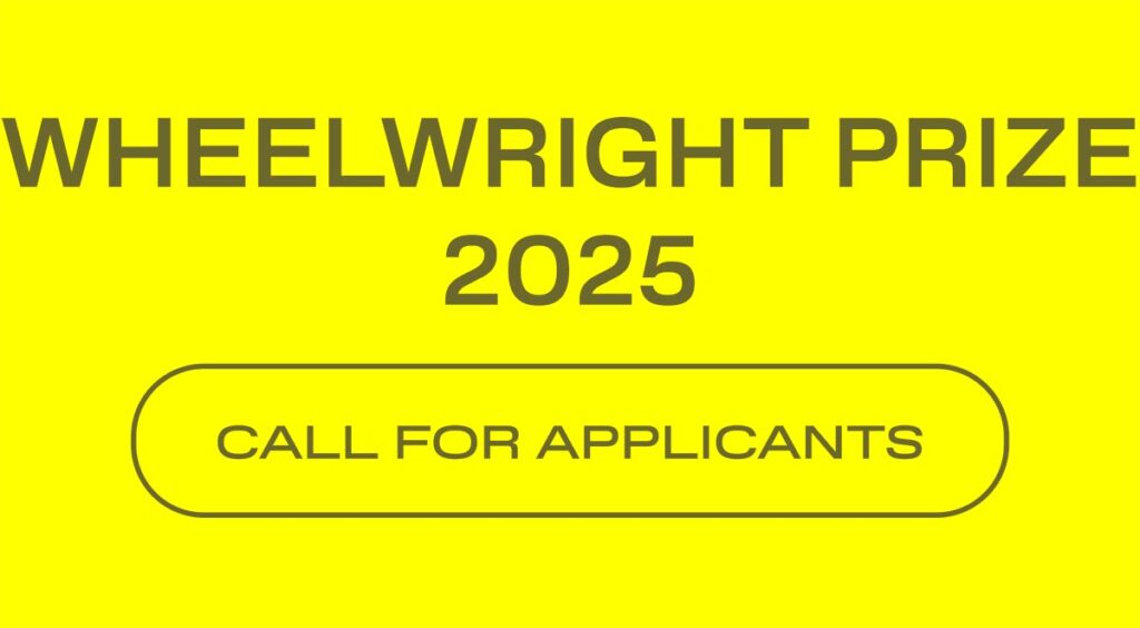 Premio Wheelwright 2025: fai domanda ora