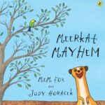 La copertina del libro Meerkat Mayhem